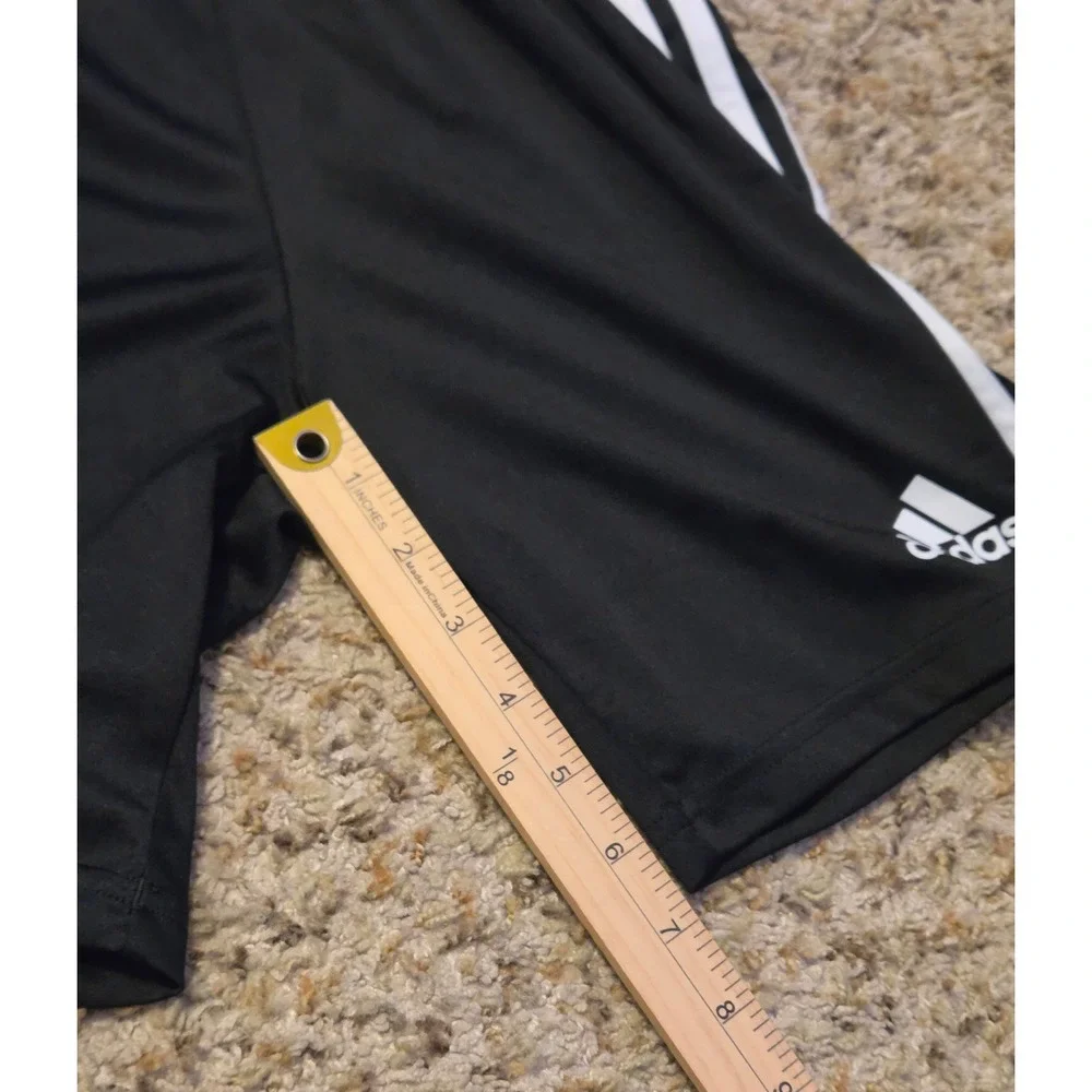Adidas Athletic Training Shorts Men's Size XS Black White